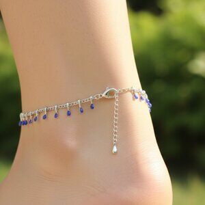 "Elegant Handmade Anklet – Delicate Jewelry for Women, MAR091298